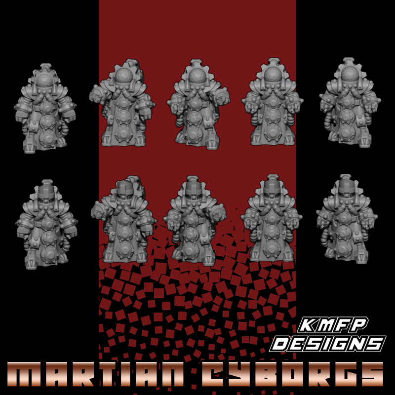 Zzap Priests V.2 Martian Cyborgs