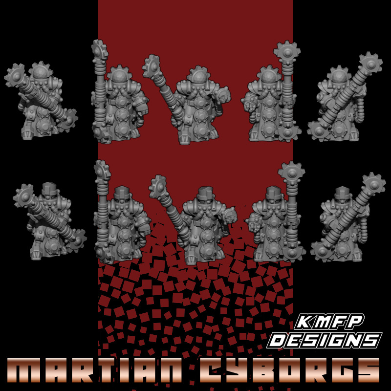 Zzap Priests V.2 Martian Cyborgs