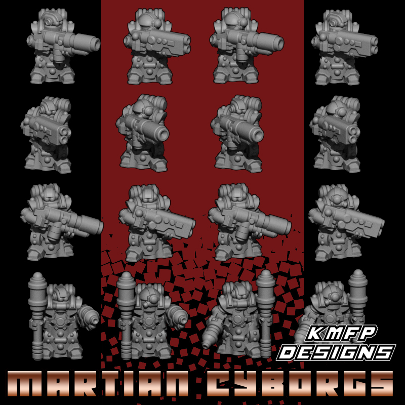 Drift Scavengers - 8mm - Martian Cyborgs
