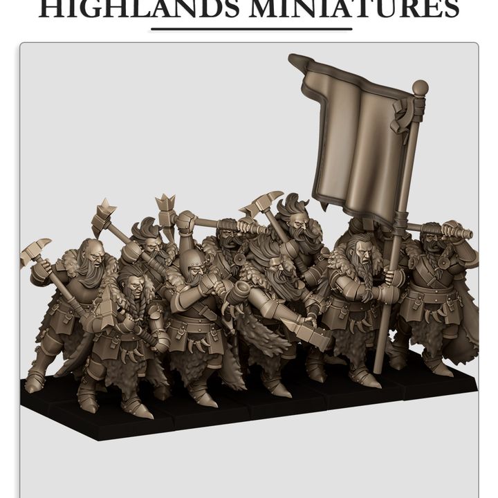 Mergenhiem Knights on Foot - 25mm to 32mm - Sunland
