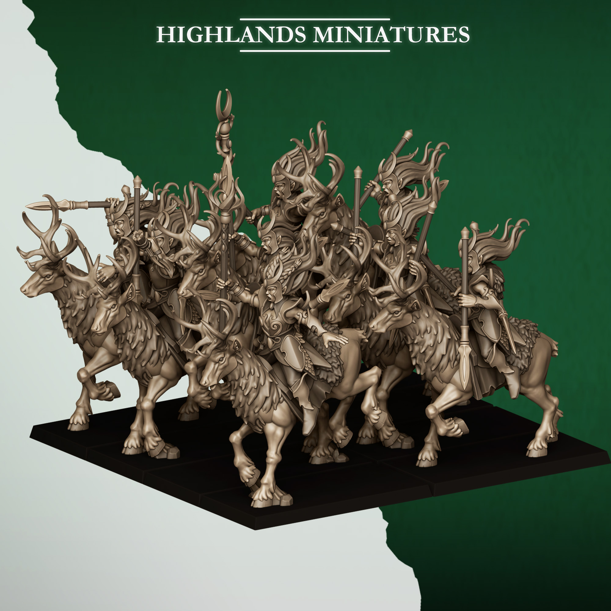 Moonlight Sisters Unit - 25mm to 32mm - Feral Elfs