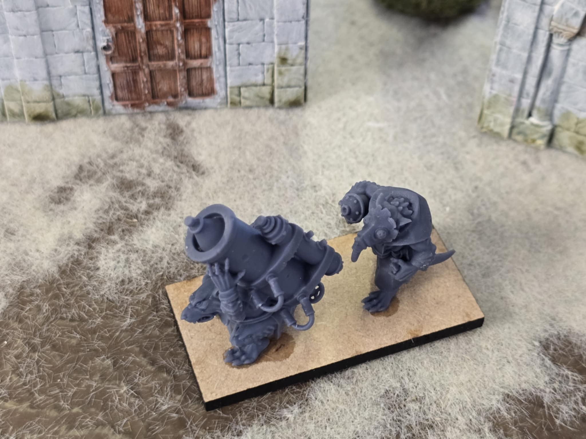 Vermin Heavy Weapons Squad - 28mm to 32mm - Sewer Rats