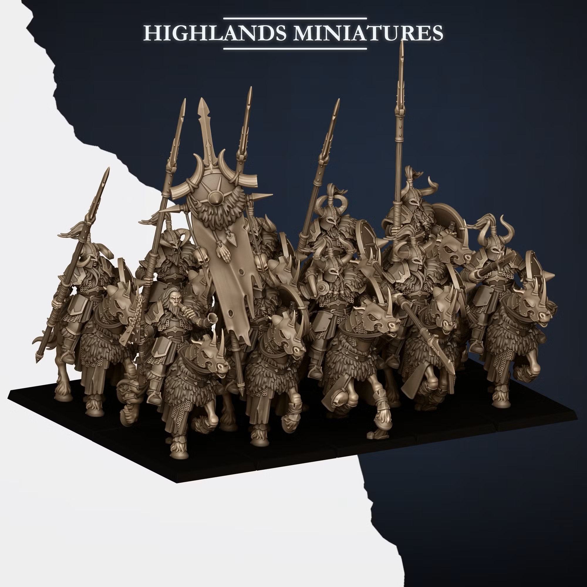 Norse Mounted Huscarls - 25mm to 32mm