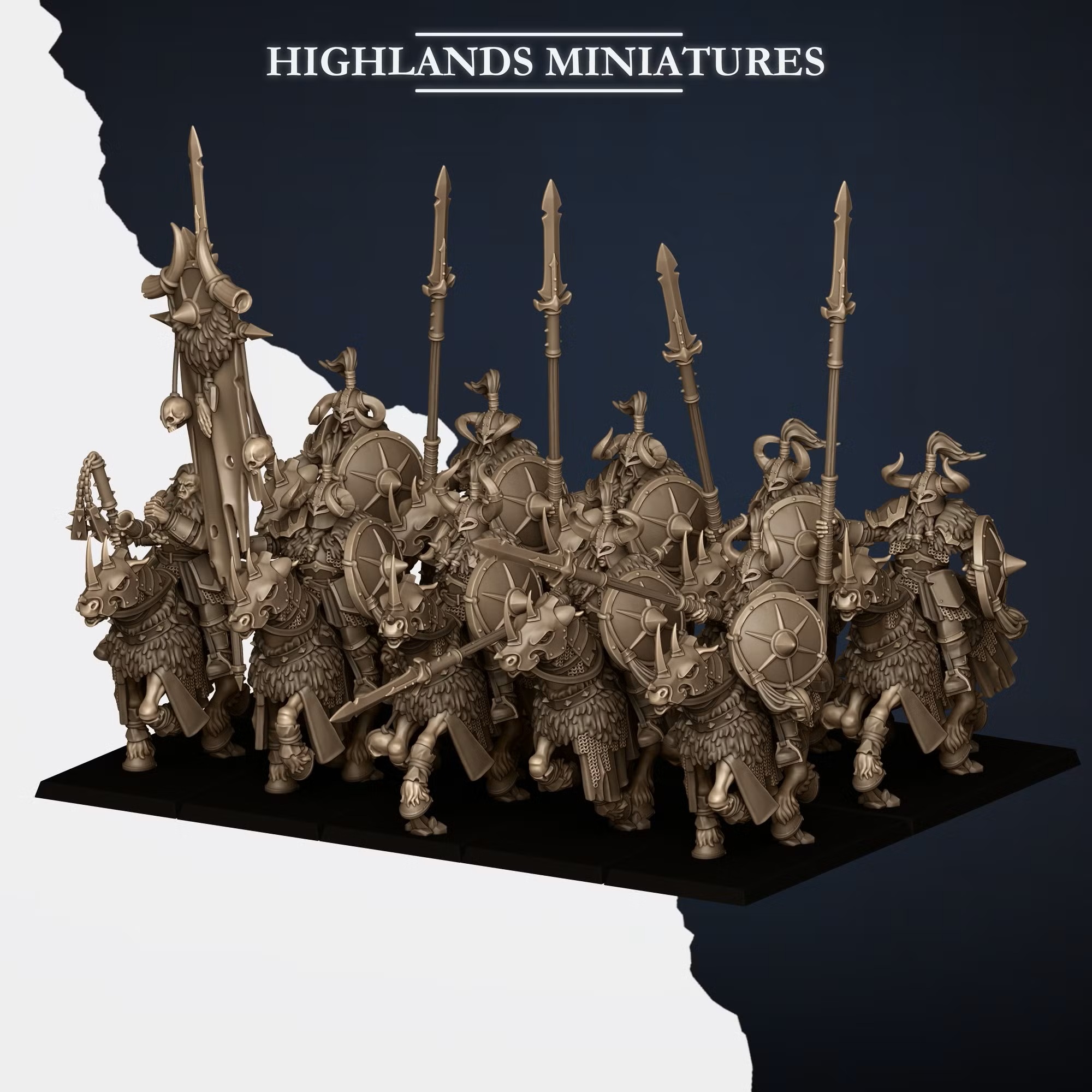 Norse Mounted Huscarls - 25mm to 32mm