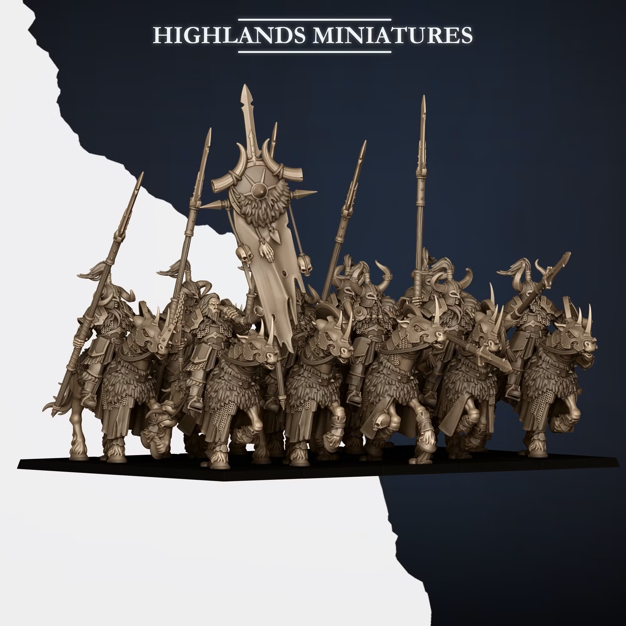 Norse Mounted Huscarls - 25mm to 32mm