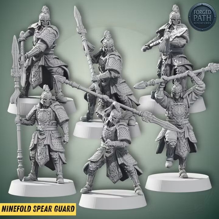 Ninefold Spear Guard 25mm to 32mm