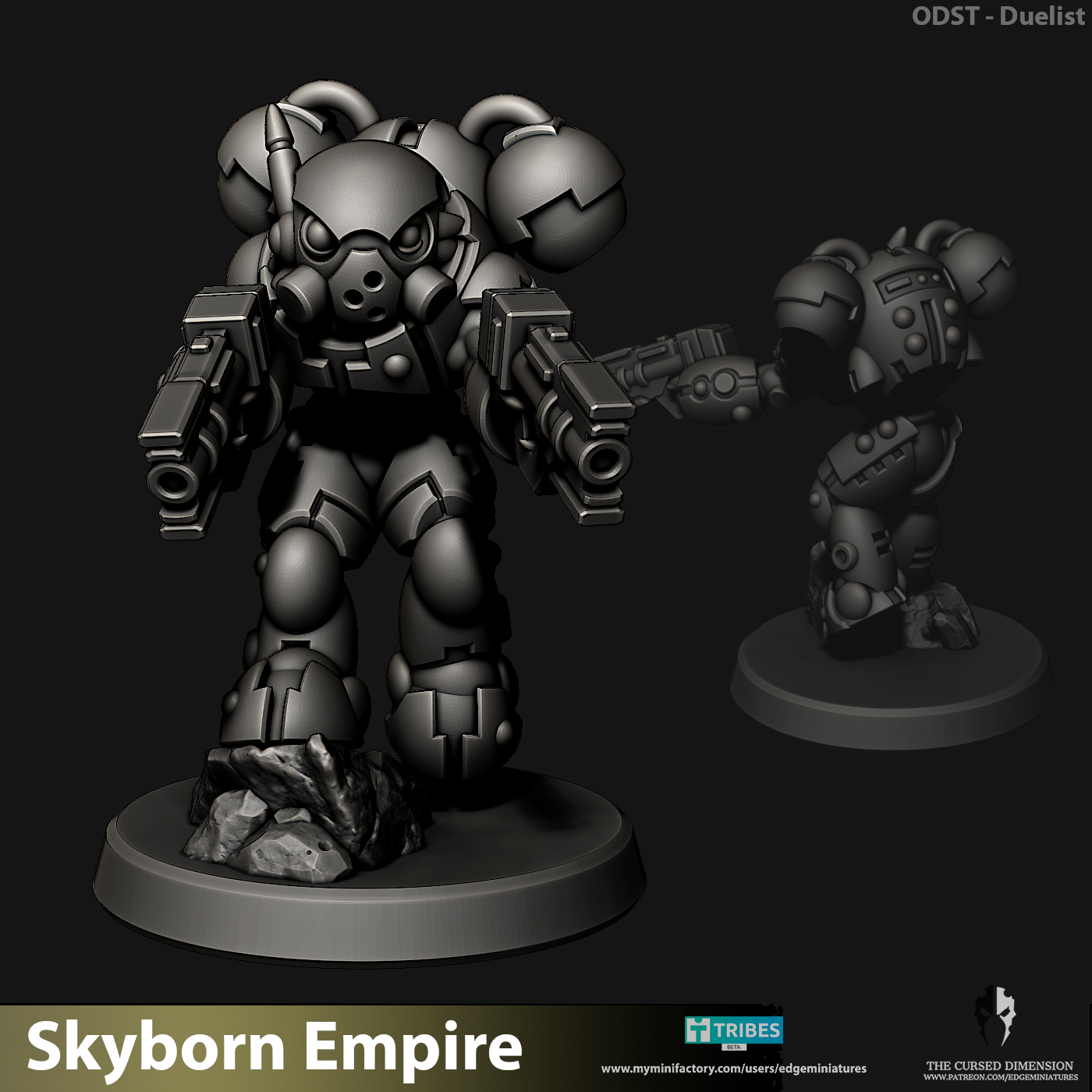 Orbital Drop Skyborn Troops - Kill Team - 28mm