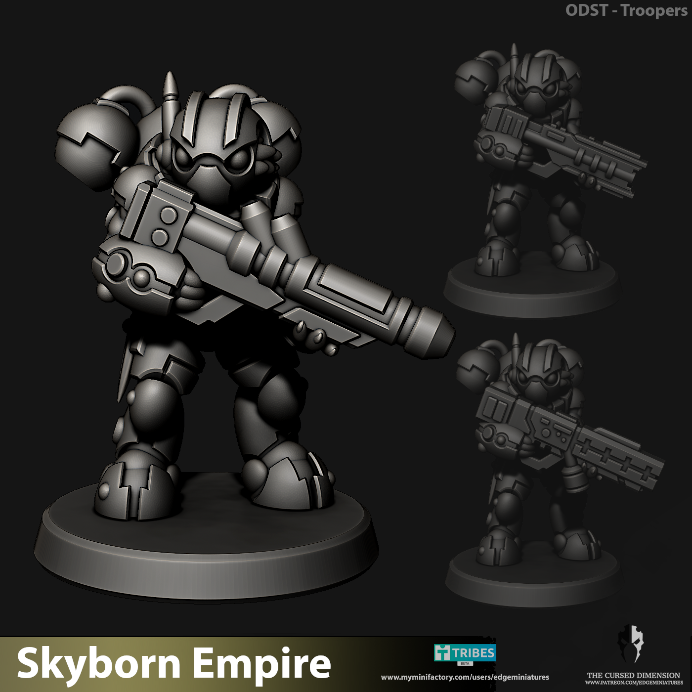 Orbital Drop Skyborn Troops - Kill Team - 28mm