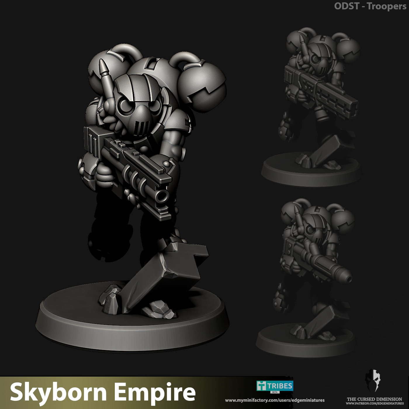 Orbital Drop Skyborn Troops - Kill Team - 28mm