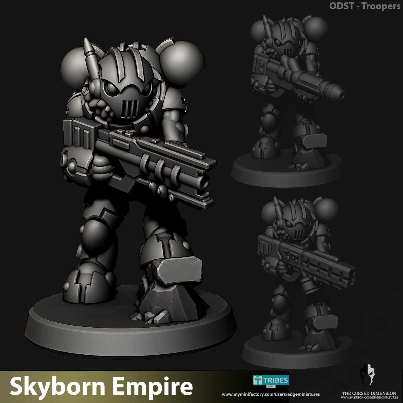 Orbital Drop Skyborn Troops - Kill Team - 28mm