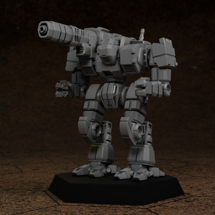 Dutchman For American Mecha - Battletech 1/265 to 1/285 Scale