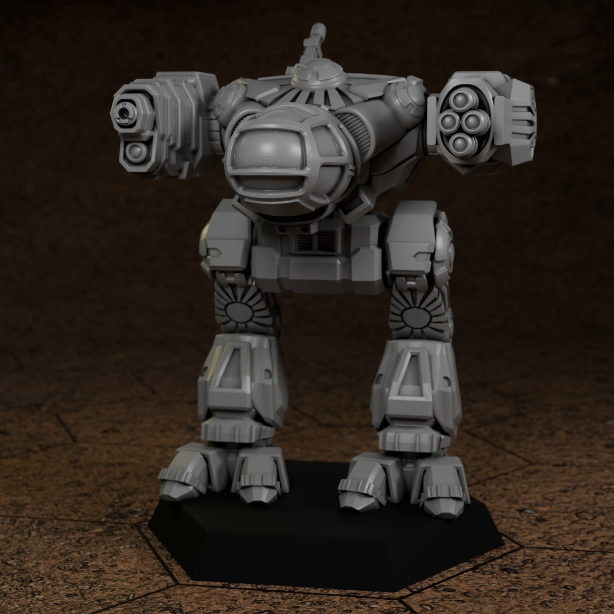 Jinggua For American Mecha - Battletech 1/265 to 1/285 Scale