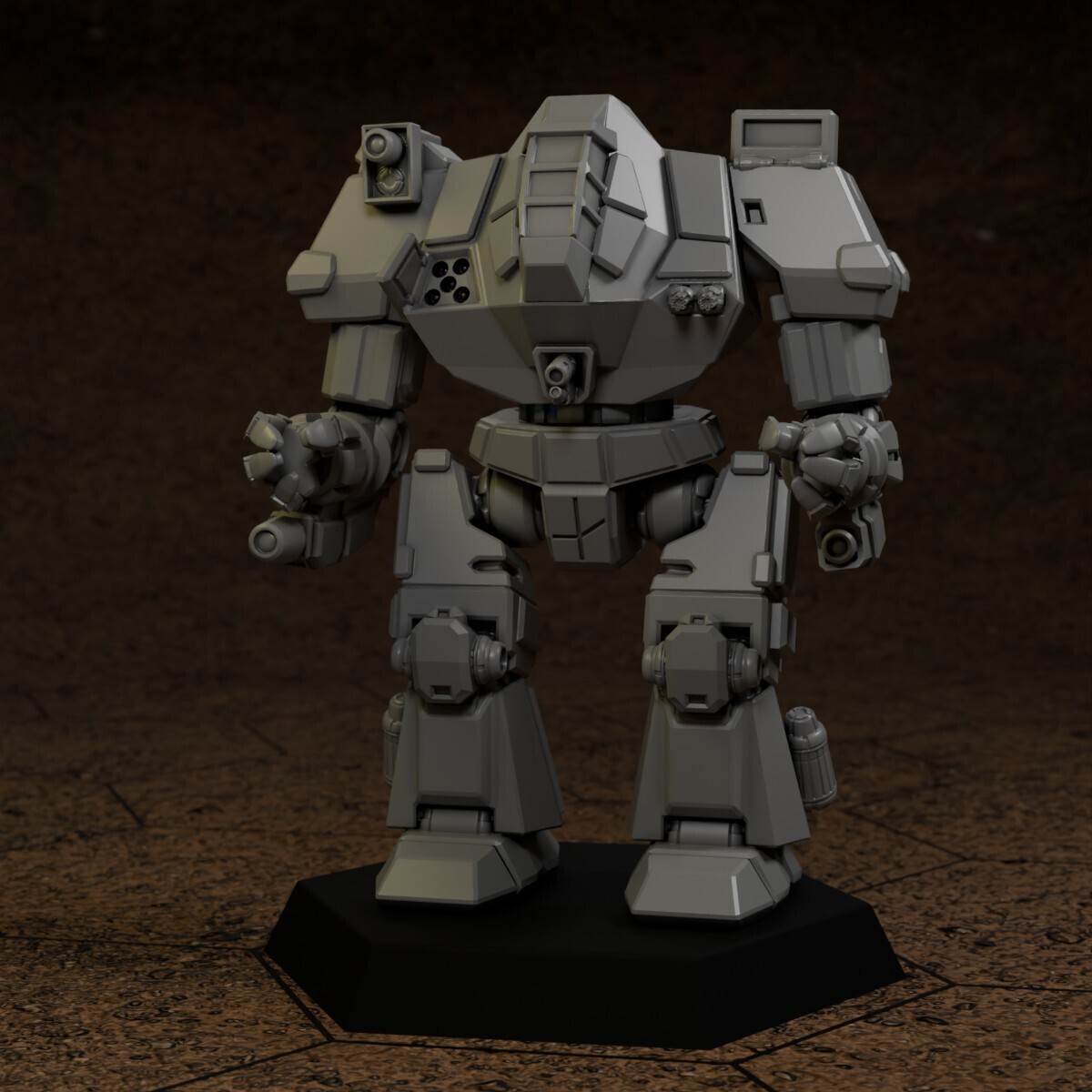 Marshal For American Mecha - Battletech 1/265th to 1/285 Scale