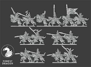 1K Vampire Counts Army - 10mm - Forest Dragon - Warmaster