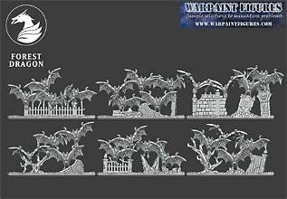 1K Vampire Counts Army - 10mm - Forest Dragon - Warmaster