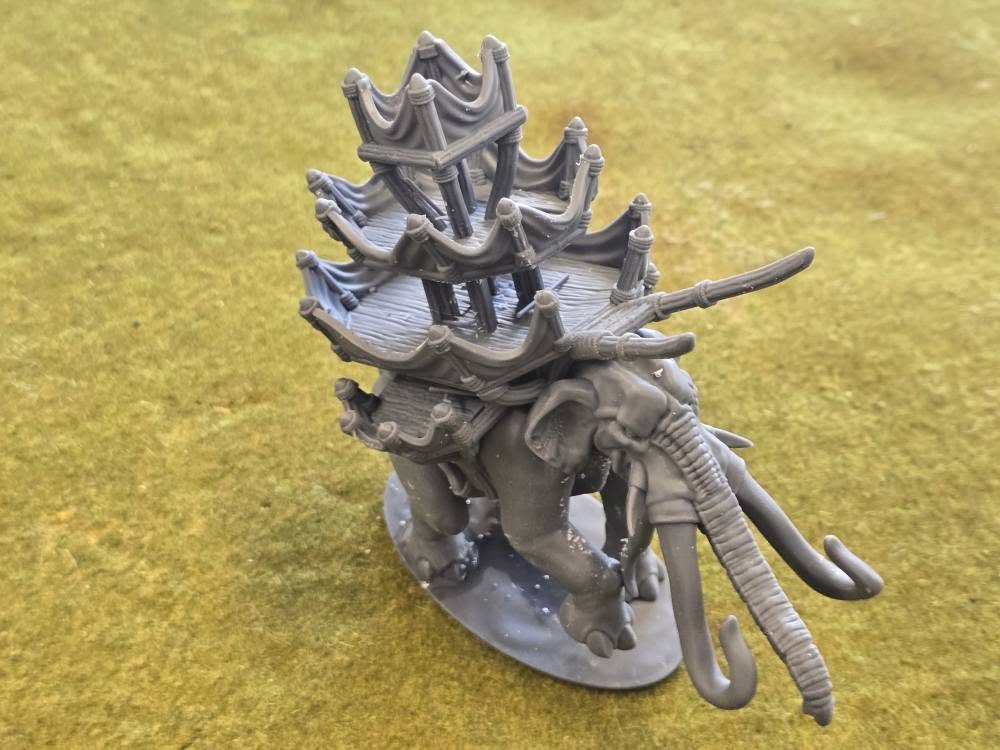 Kabiliat Aljanubi Wahsh Alharb (Onifant) 10mm Warmaster