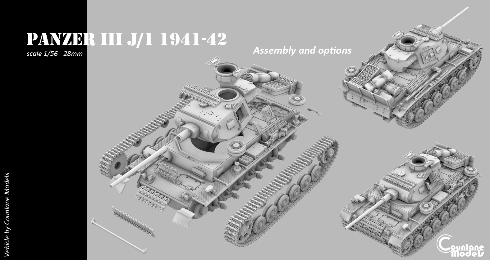 Panzer III J/1 1941-42 - WWII Germany
