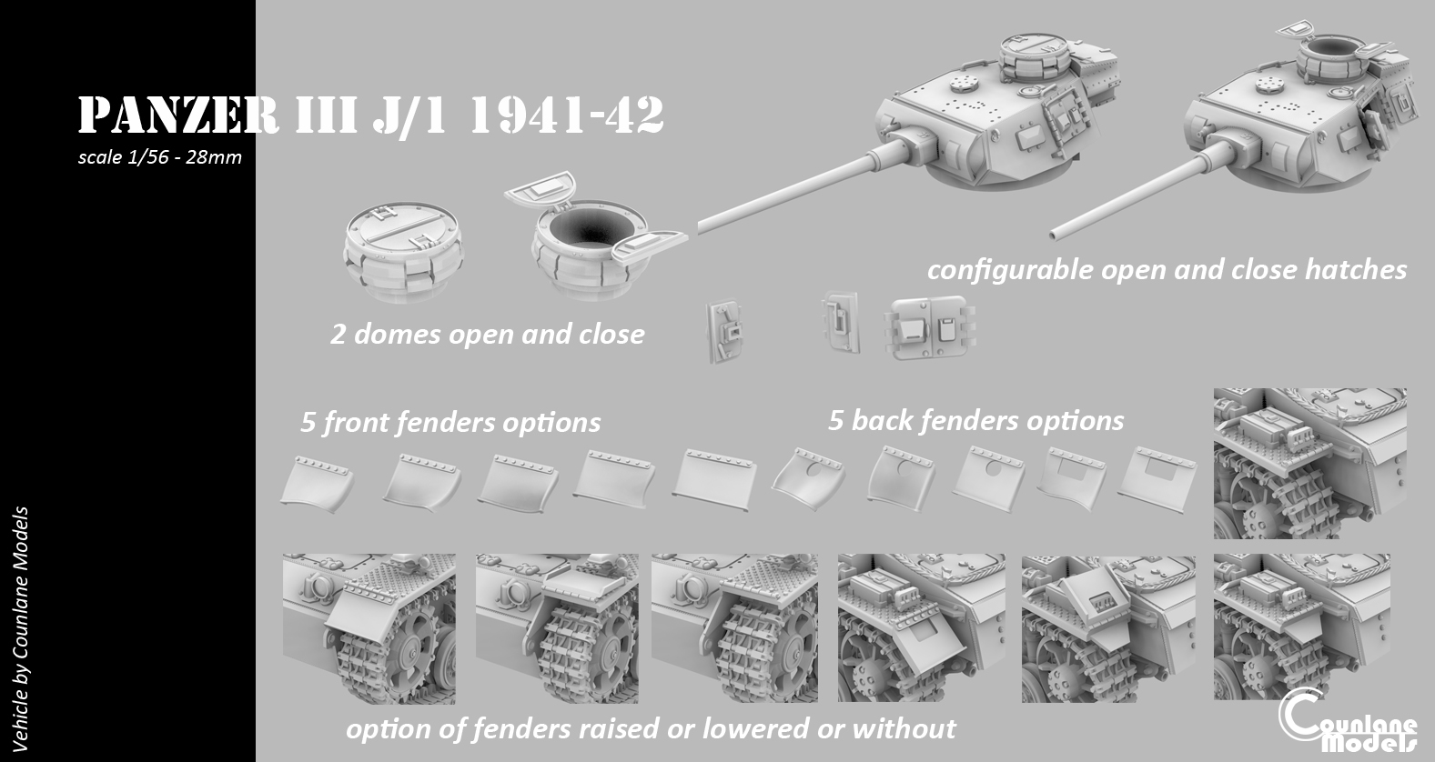 Panzer III J/1 1941-42 - WWII Germany
