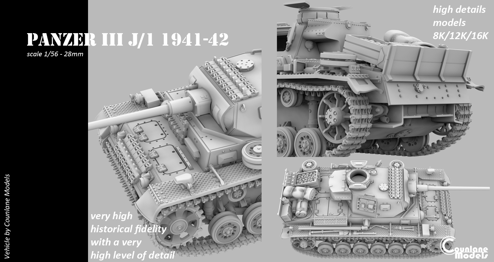 Panzer III J/1 1941-42 - WWII Germany