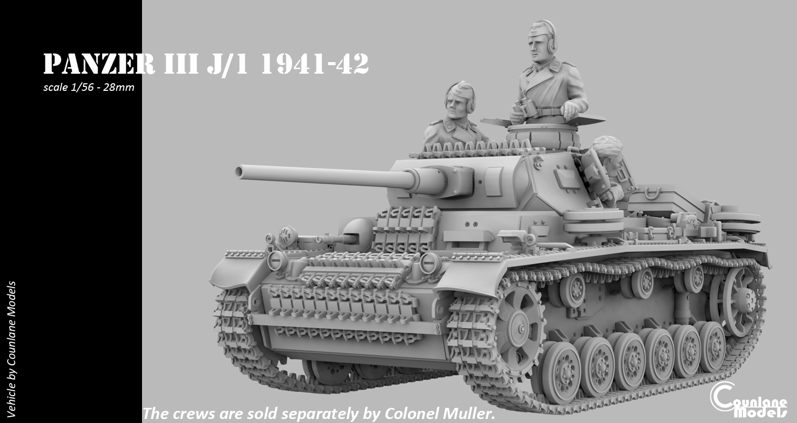 Panzer III J/1 1941-42 - WWII Germany