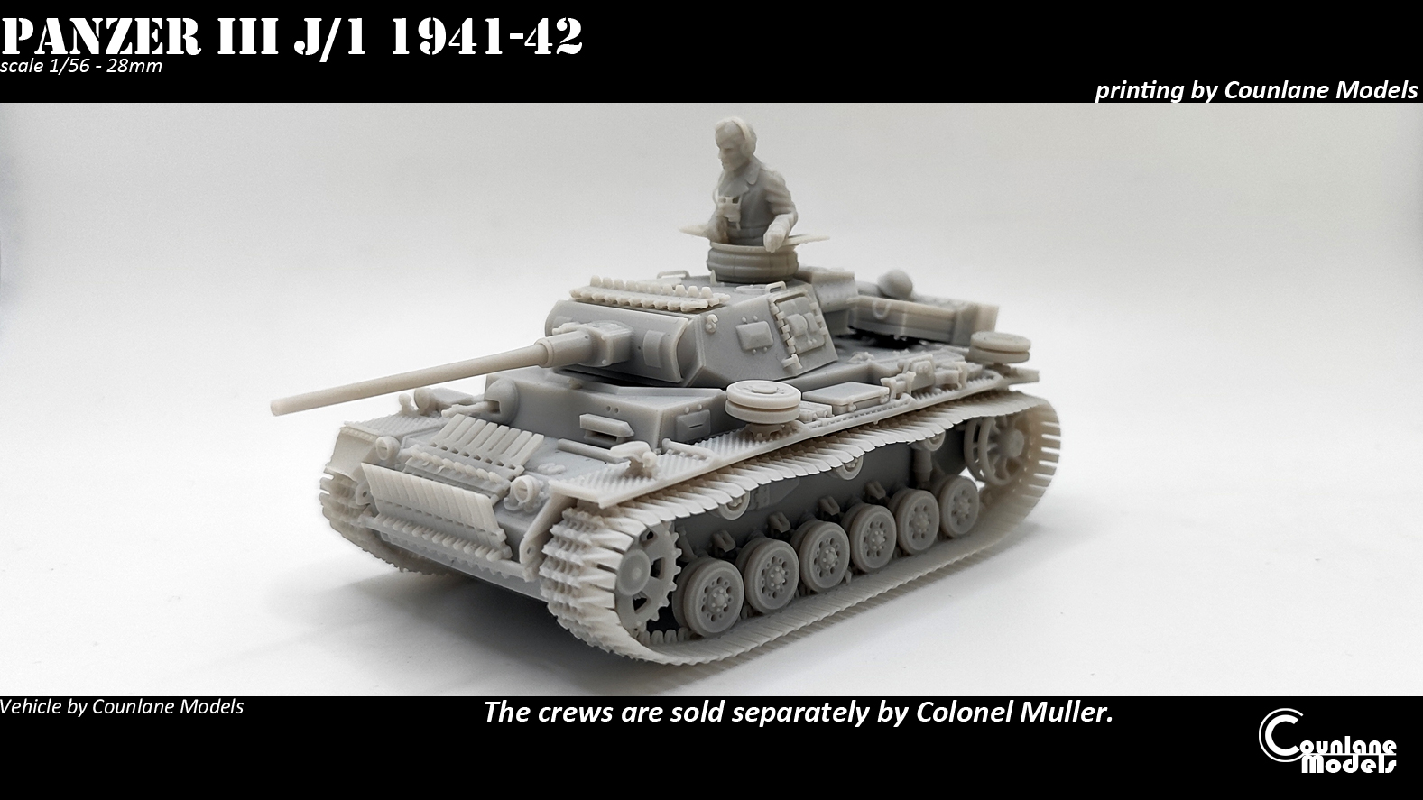Panzer III J/1 1941-42 - WWII Germany