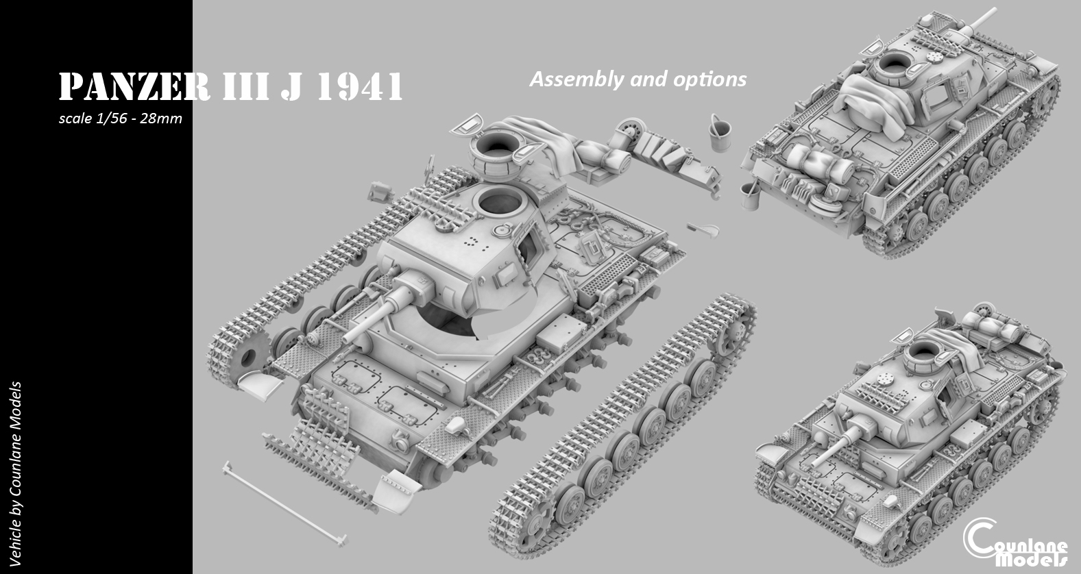 Panzer III J 1941 - WWII Germany