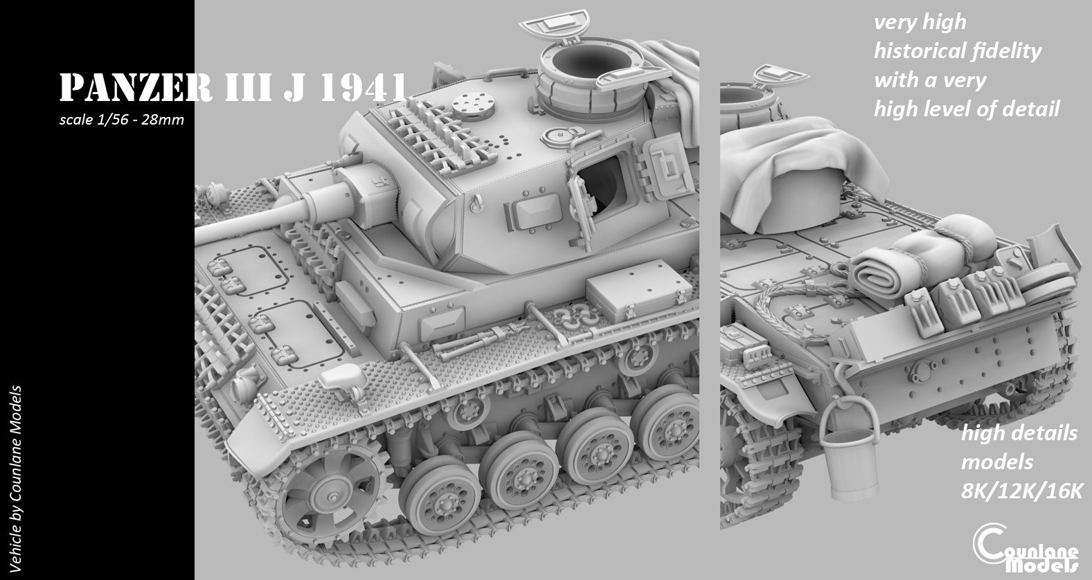 Panzer III J 1941 - WWII Germany