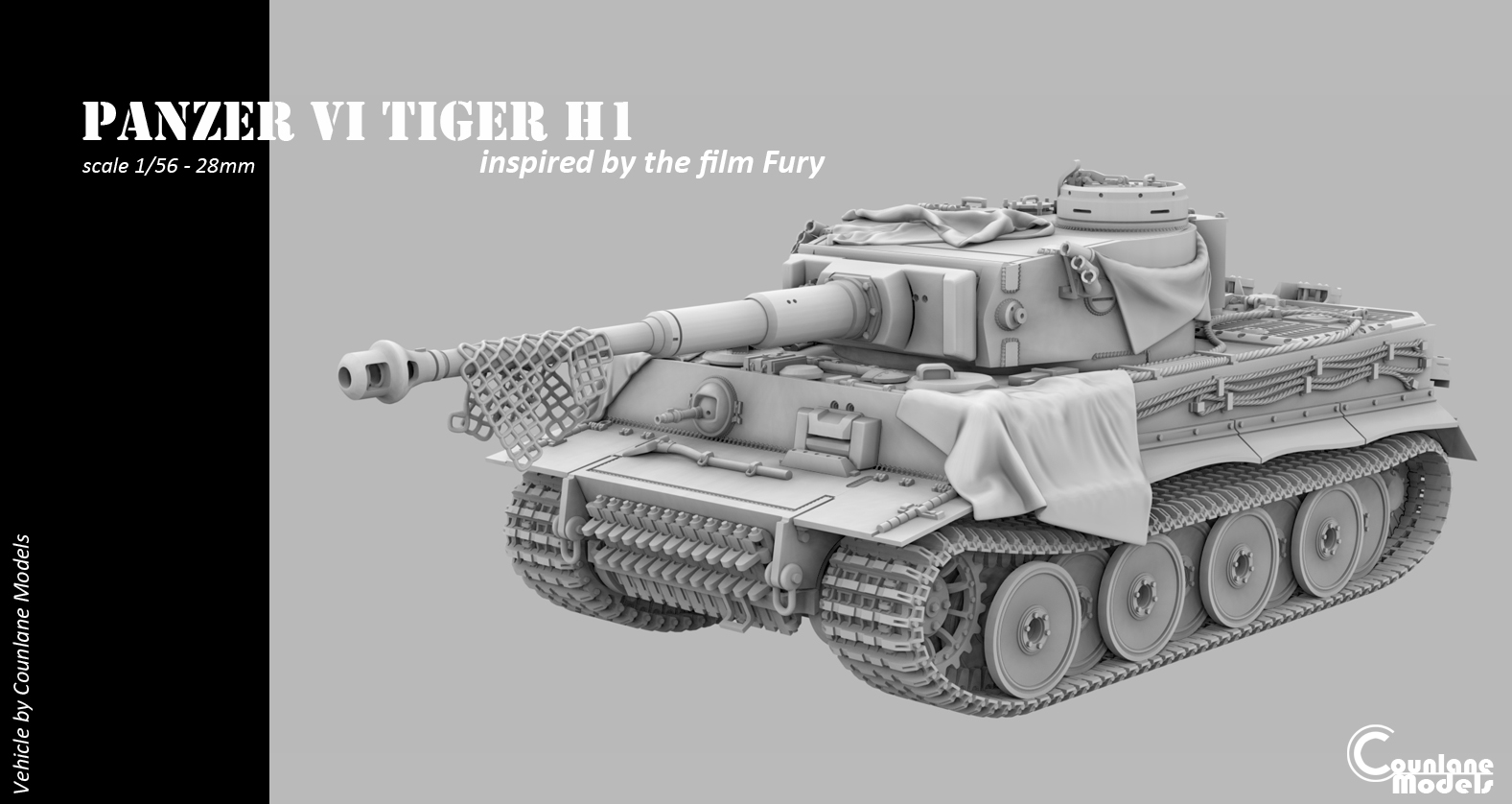Tiger 1 H1 "Fury" - WWII Germany