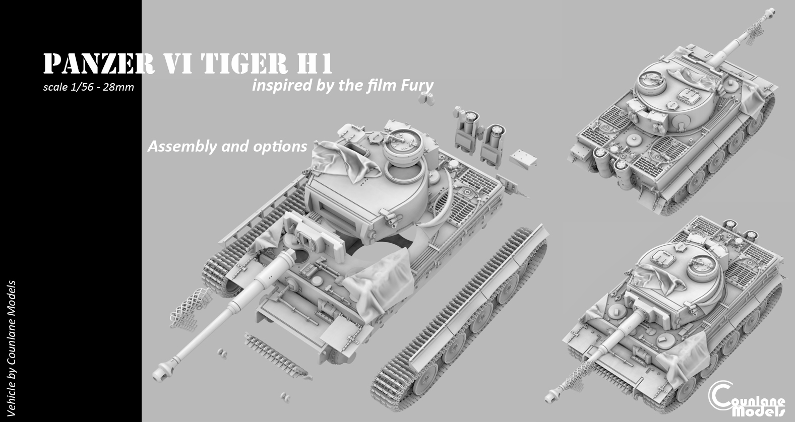 Tiger 1 H1 "Fury" - WWII Germany
