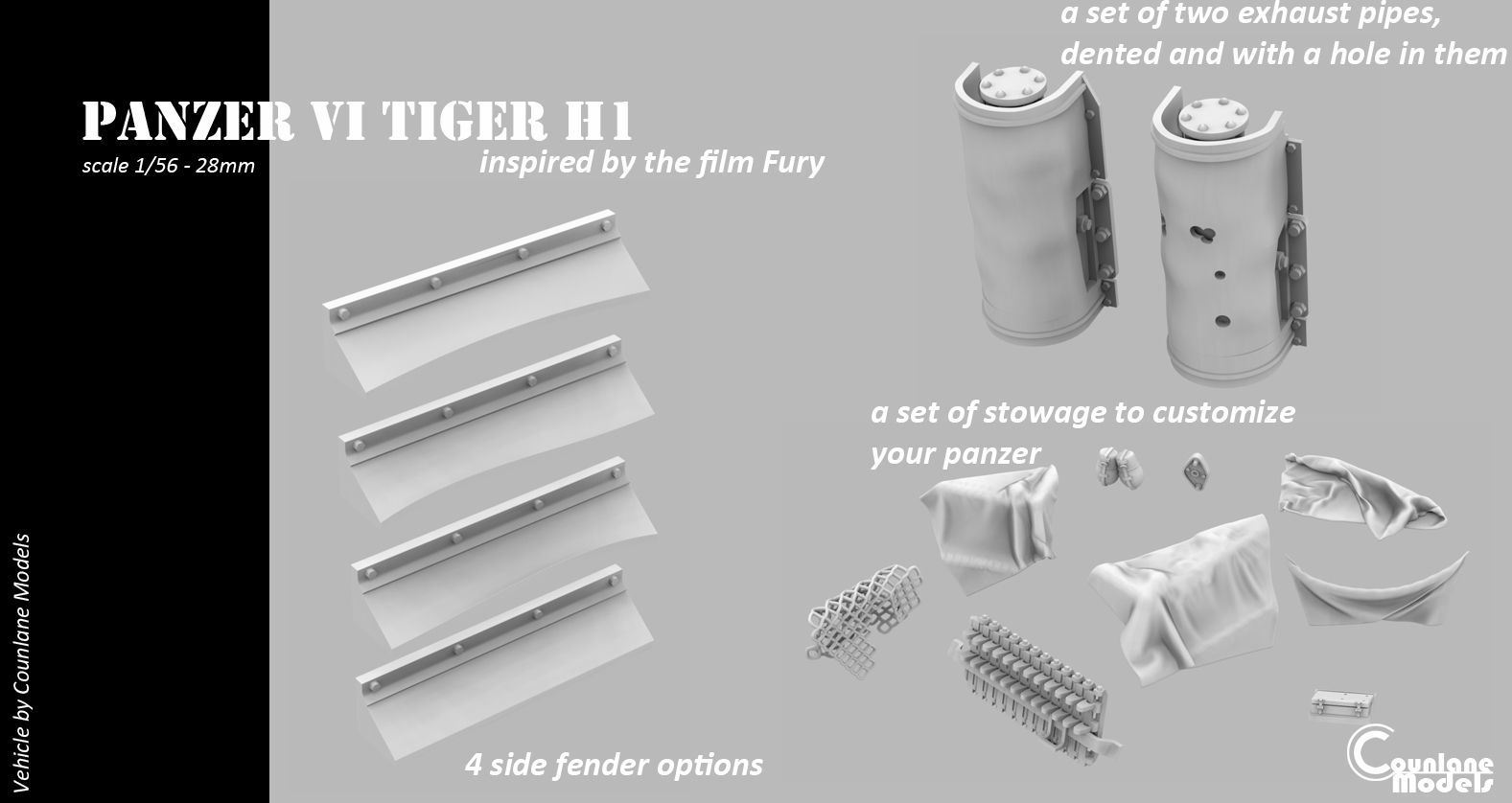 Tiger 1 H1 "Fury" - WWII Germany