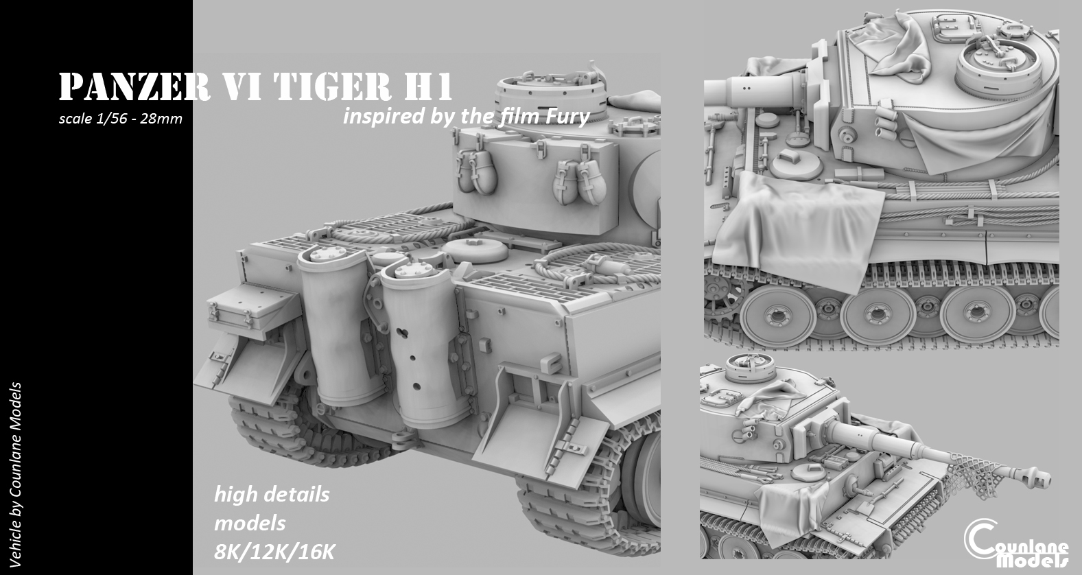 Tiger 1 H1 "Fury" - WWII Germany