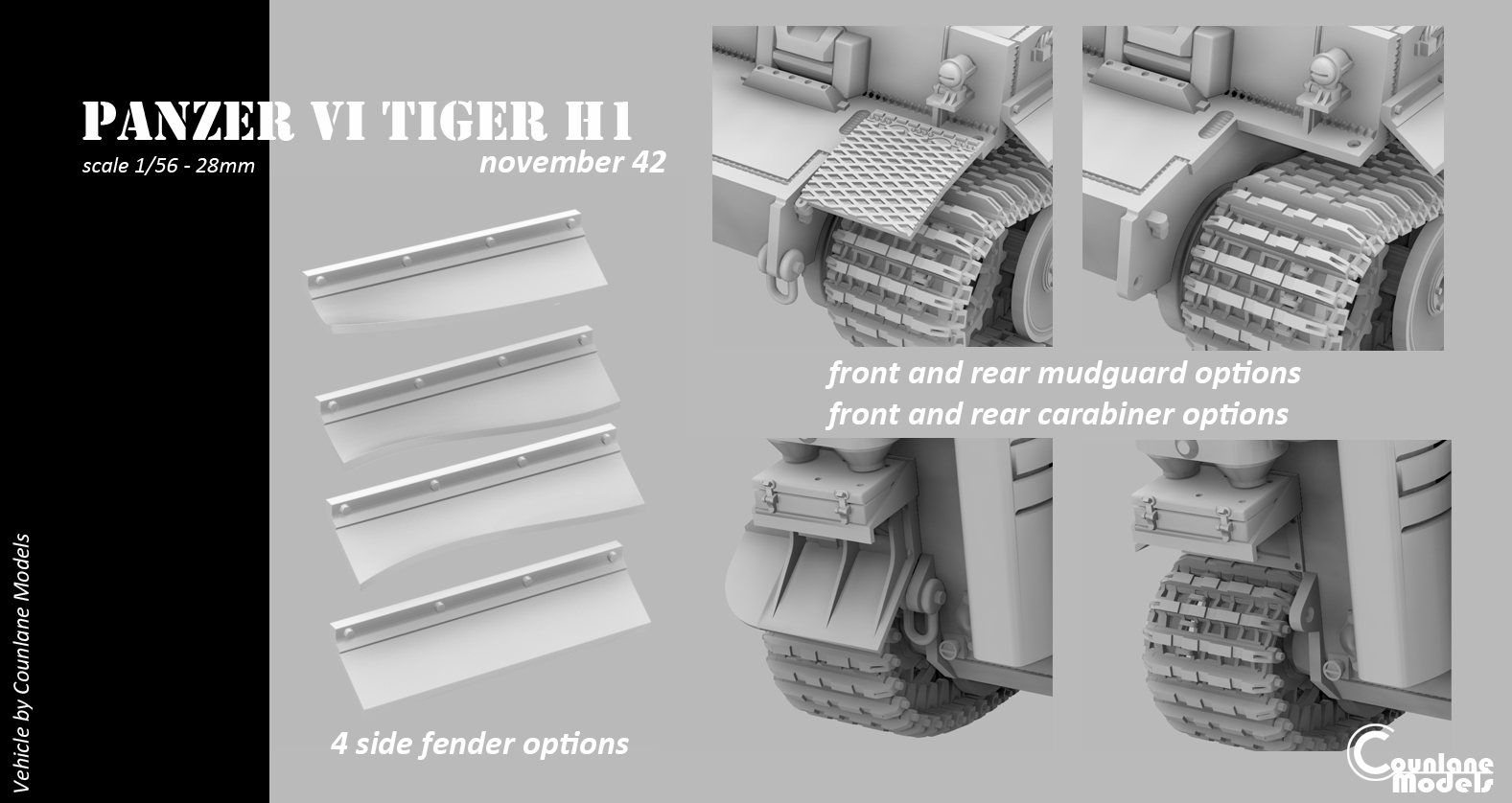 Panzer VI Tiger 1 H1  November 42 - WWII Germany