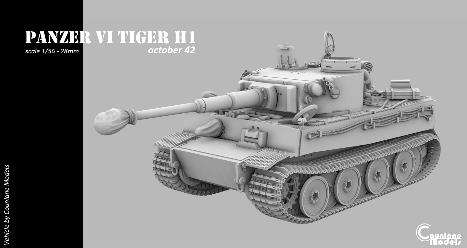 Panzer VI Tiger 1 H1  October 42 - WWII Germany