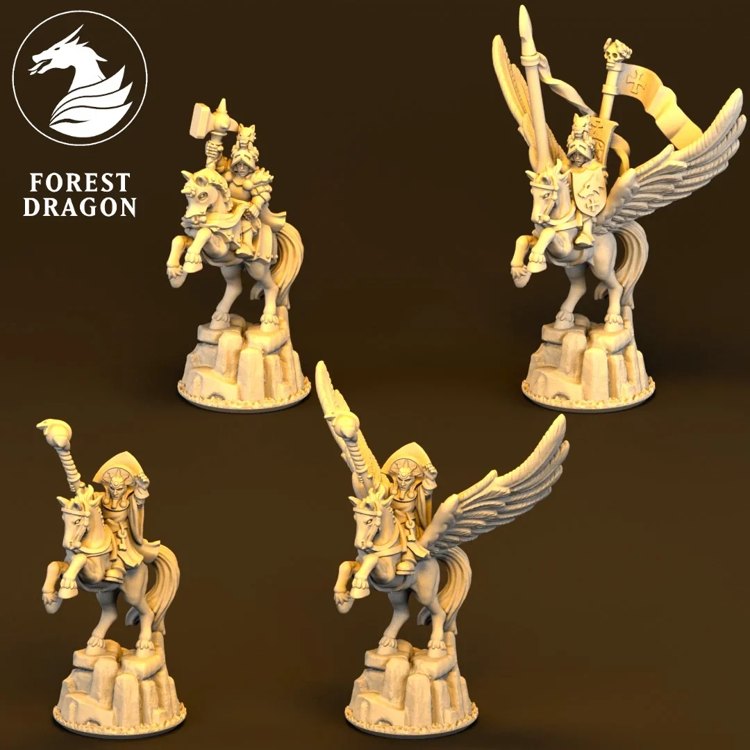 Imperial Pegasus * Mounted Heros - Empire - 10mm - Forest Dragon