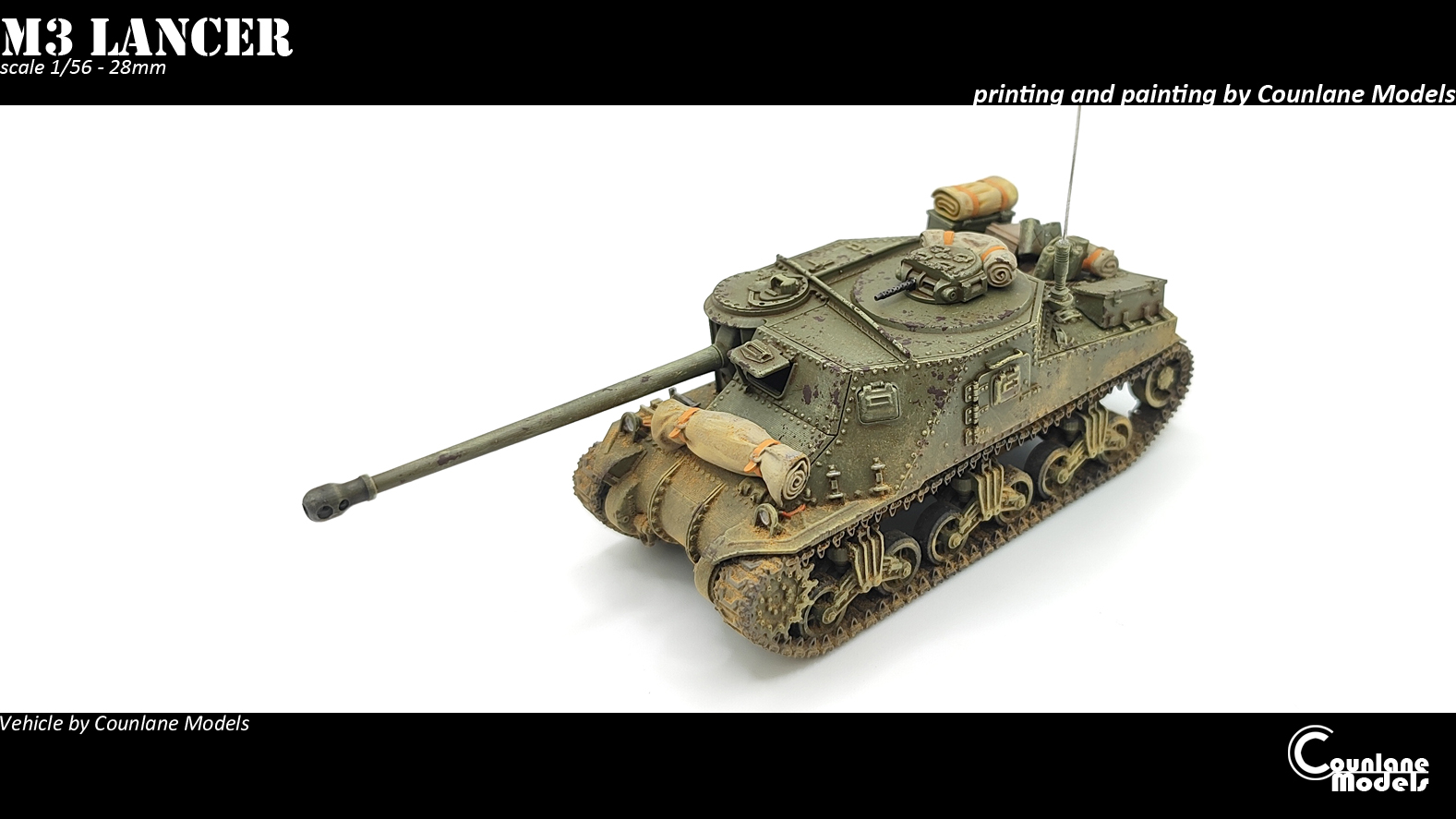 M3 Lancer Experimental  Tank hunter- Great Britain - WWII