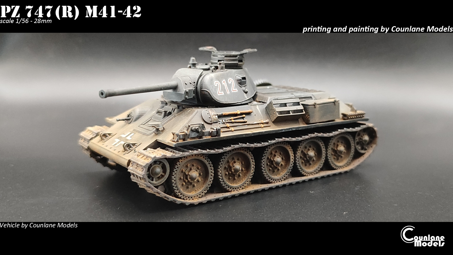 Pz747(r) M41-42 1942 - Russia - Counlane Models - WWII