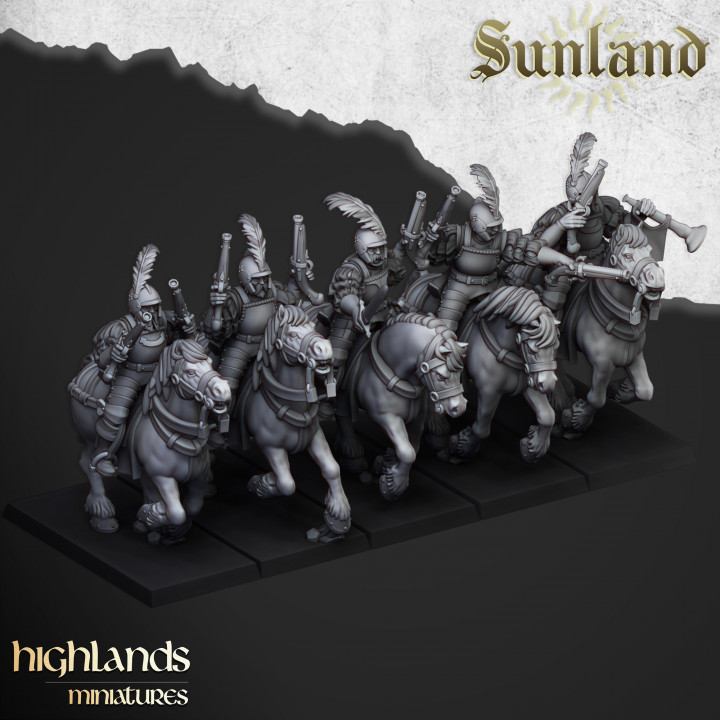 Pistoleers Unit - 25mm to 32mm - Sunland
