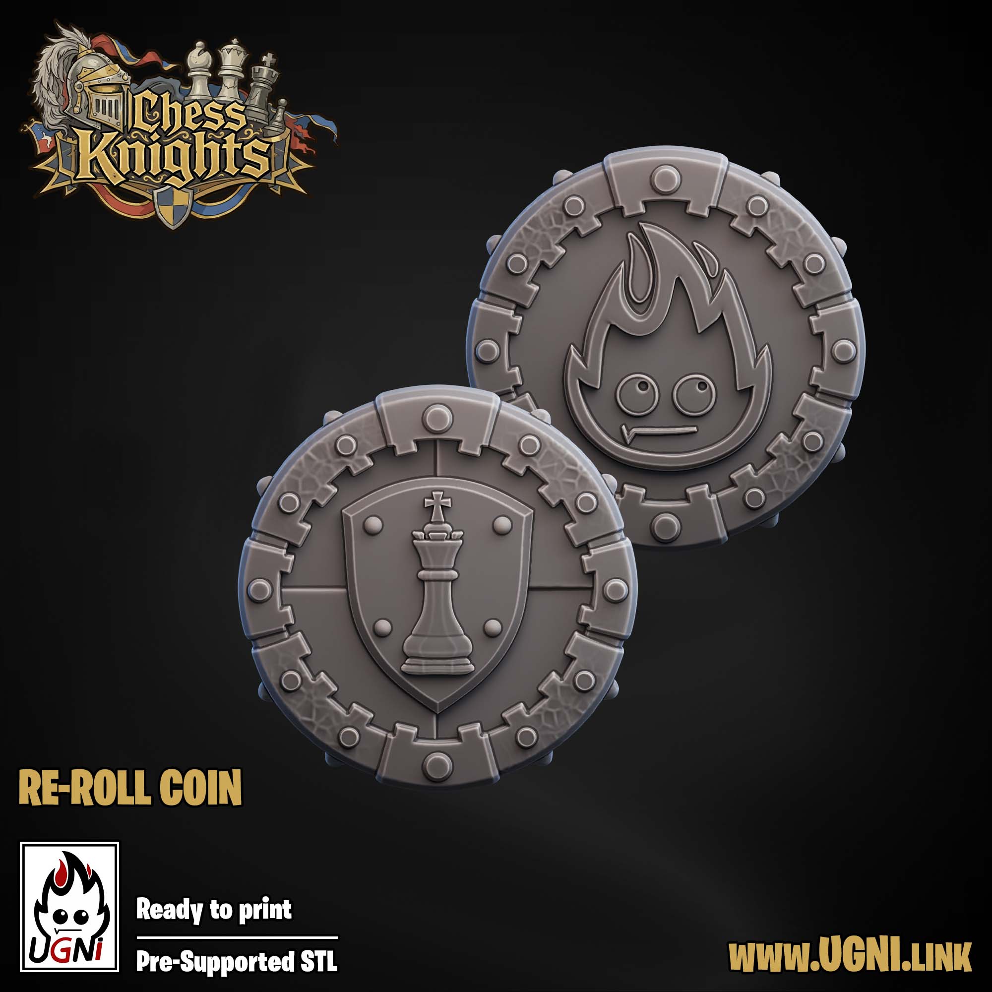 Chess Knights (Chivalric Knights) Part.1 Bloodbowl Team