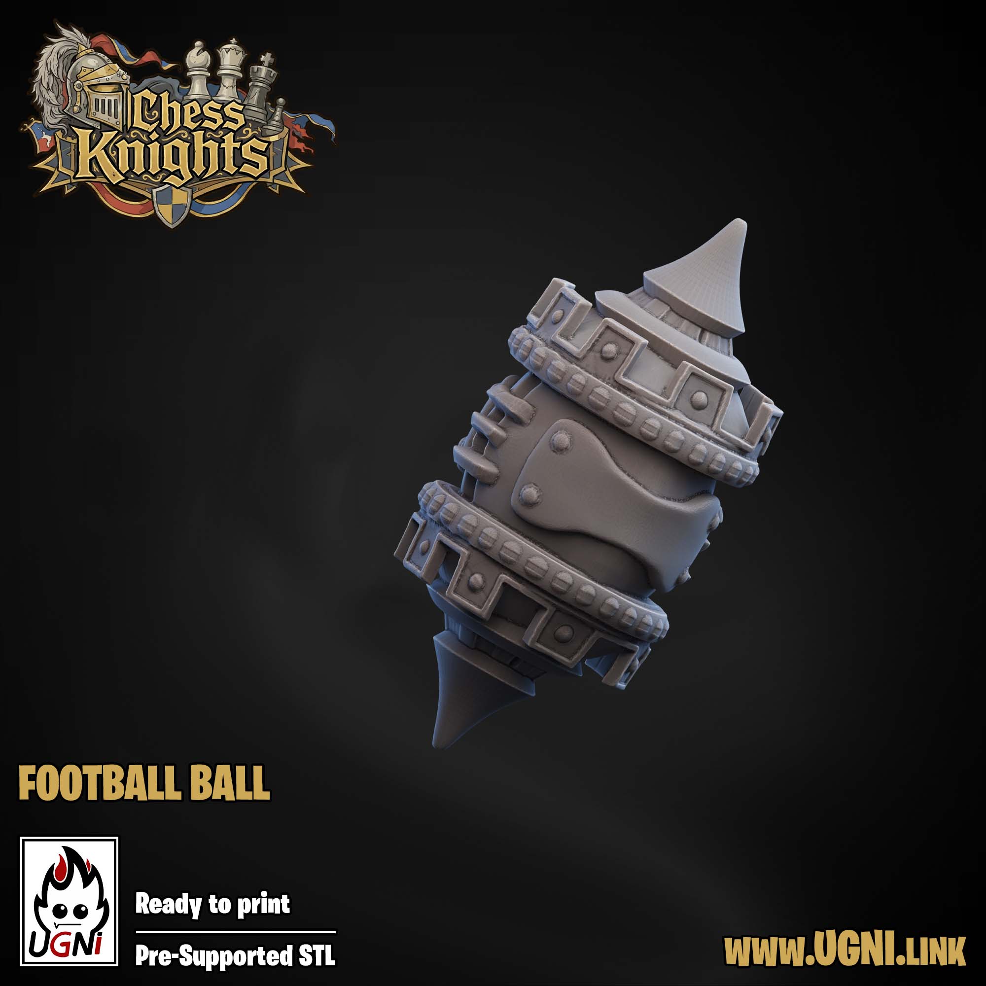 Chess Knights (Chivalric Knights) Part.1 Bloodbowl Team