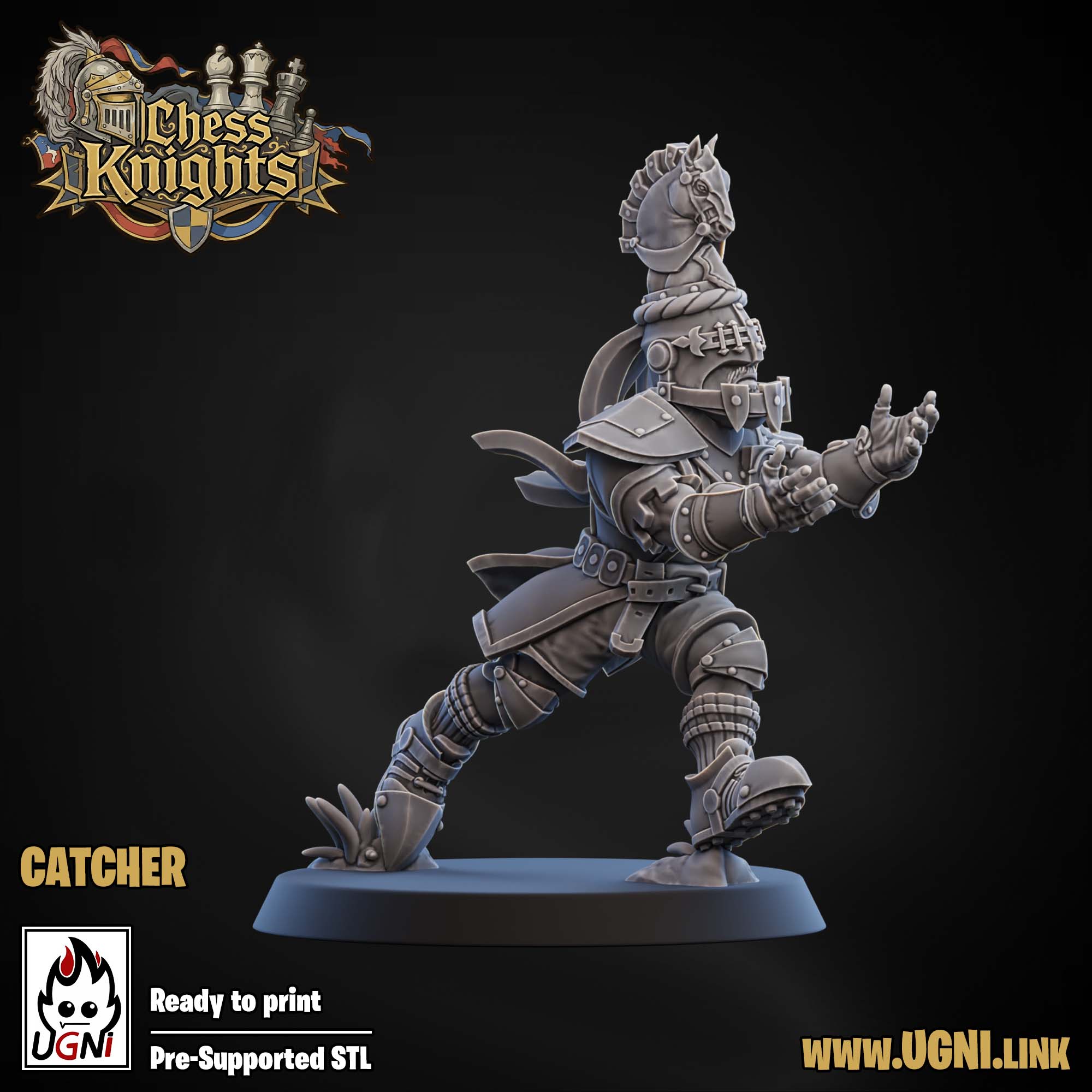 Chess Knights (Chivalric Knights) Part.1 Bloodbowl Team