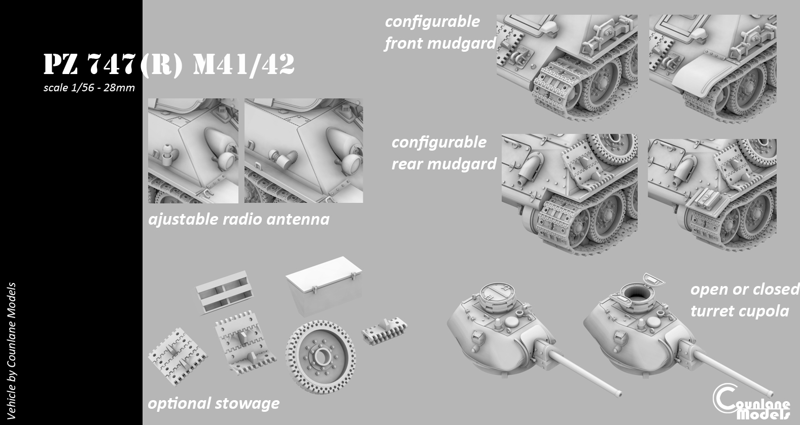Pz747(r) M41-42 1942 - Russia - Counlane Models - WWII