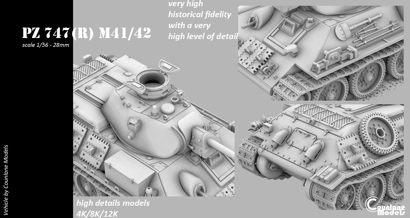 Pz747(r) M41-42 1942 - Russia - Counlane Models - WWII