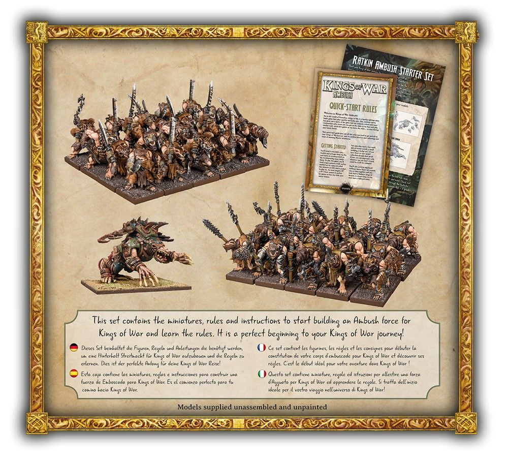 Ratkin Ambush Starter Set - Mantic Games