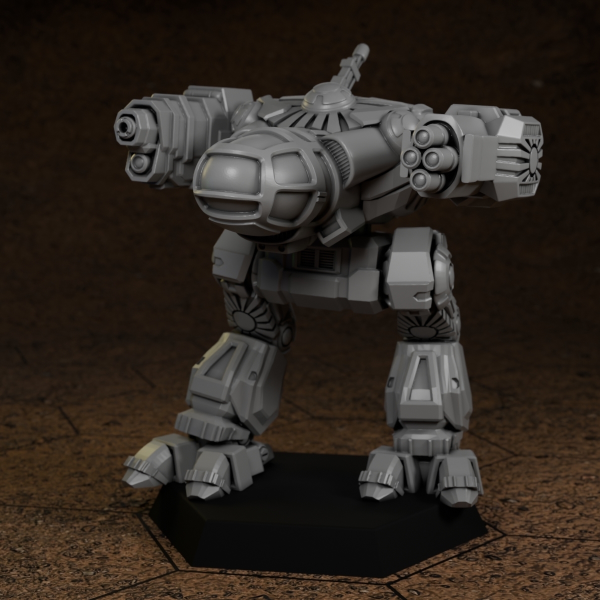 Jinggua For American Mecha - Battletech 1/265 to 1/285 Scale
