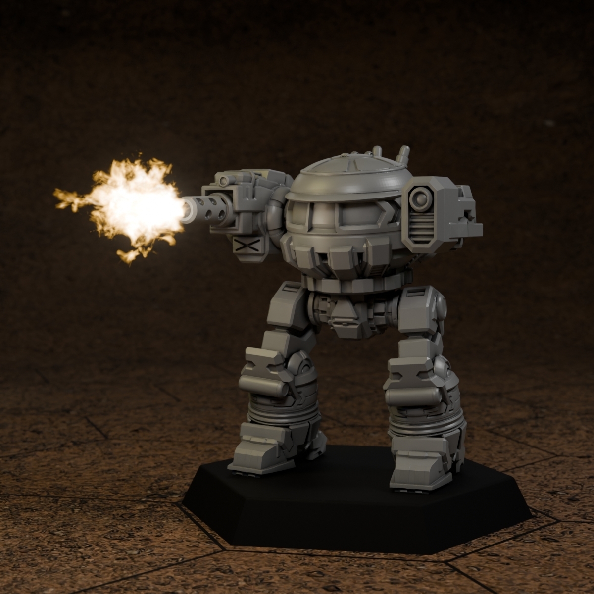 City Mech For American Mecha - Battletech 1/265th to 1/285 Scale