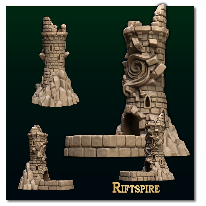 Riftspire, Abyssal Seer & Ghoulkin Dice Towers