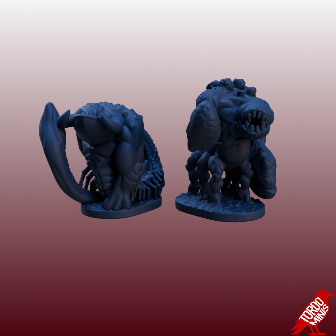 Flesh Totems - Renegade Barbarians - 10mm to 15mm