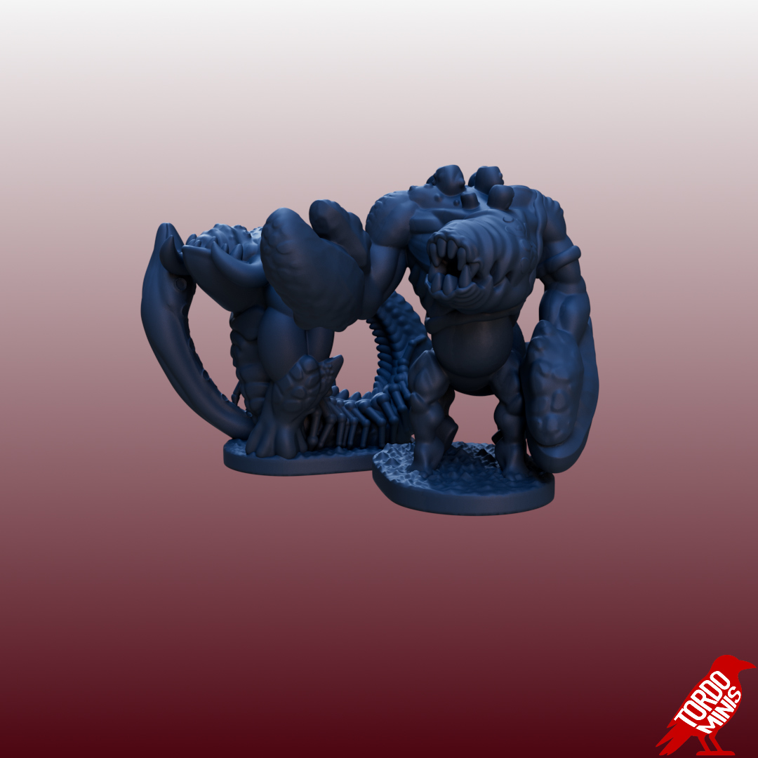 Flesh Totems - Renegade Barbarians - 10mm to 15mm