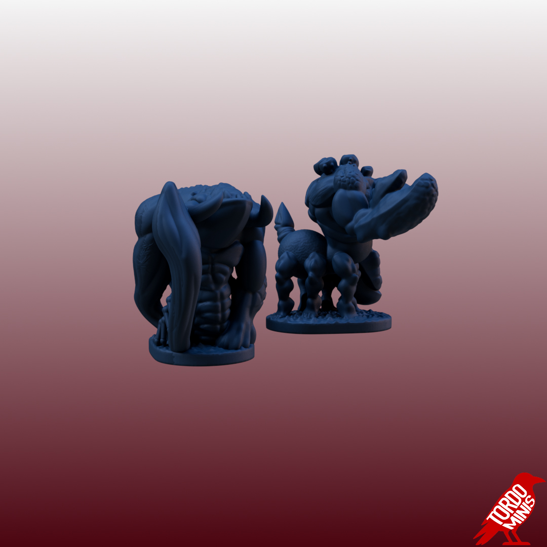 Flesh Totems - Renegade Barbarians - 10mm to 15mm