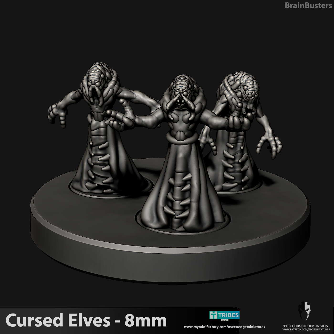 Cursed Elves Royal Court - 8mm